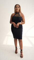 Midnight Web Dress