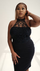 Midnight Web Dress