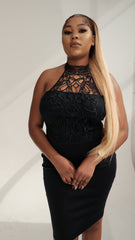 Midnight Web Dress